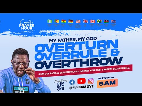 Releasing The Judah And Issachar Anointing | Prophetic Prayer Hour With Rev Sam Oye [PPH Day 991]