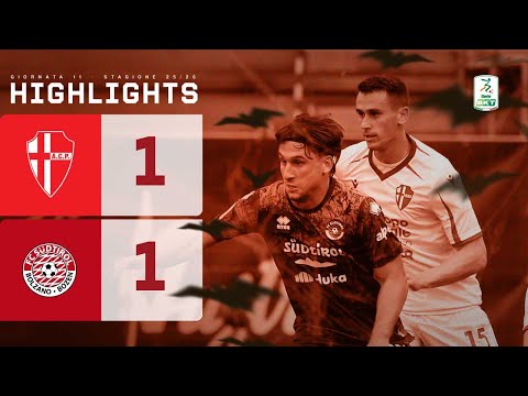 Padova-Südtirol 1-1 | All’Euganeo finisce in parità con un gol a testa | HIGHLIGHTS Serie BKT