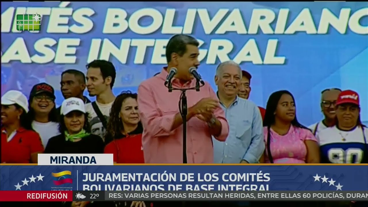 Maduro en Petare: Juramenta Comités Bolivarianos de Base Integral (COMPLETO)