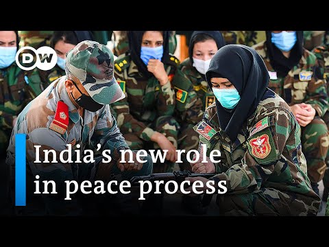 印度將在阿富汗和平進程中發揮更大的作用 - DW新聞 (India is set to take on a greater role in Afghanistan’s peace process | DW News)