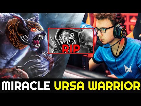 how MIRACLE Ursa Warrior deal with Counterpick Slark 7.26 Dota 2