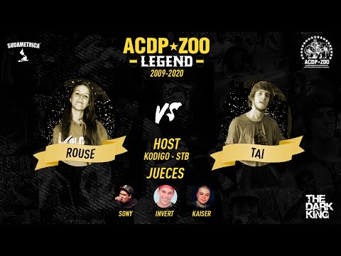 ROUSE vs TAI - ACDPZOO LEGEND  Cuartos de FINAL ACDPZoo Platinum ( Original FULL HD )