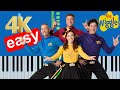 The Wiggles Rock A Bye Your Bear Easy Piano Tutorial 4K