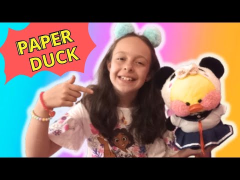 LALAFANFAN PATO ROTINA DA MANHÃ | Paper Duck Lalafanfan 🐥