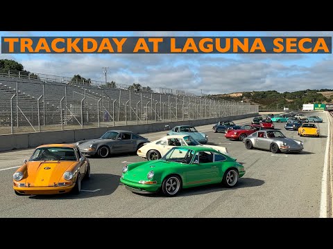PORSCHE 911 HEAVEN - Singer Track Day at Laguna Seca