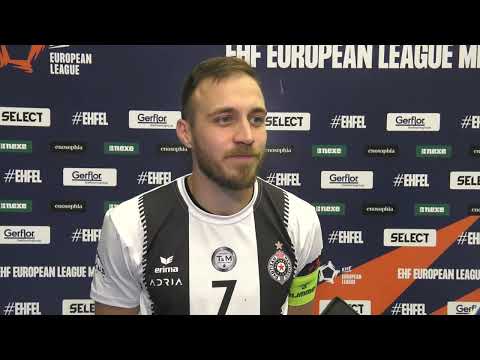 Mladen Šotić nakon utakmice RK NEXE - RK Partizan