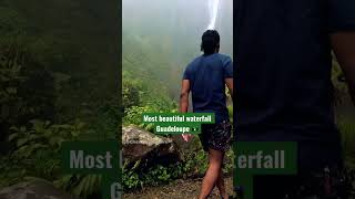 This waterfall will blow your mind #guadeloupe #travelmore