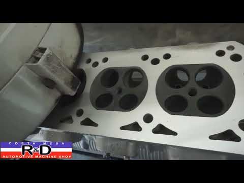 Casting Porosity in 456 Ferrari Cylinder Head