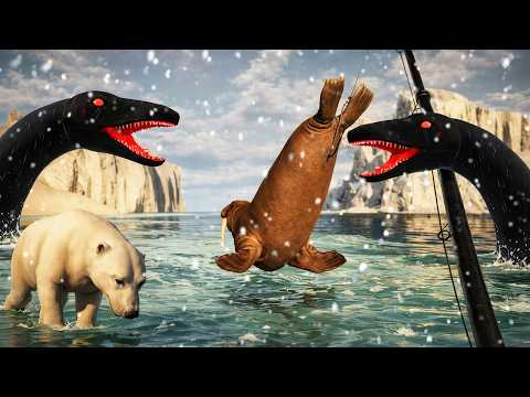 Mit ROBBENBABYS im EIS nach MONSTERN ANGELN