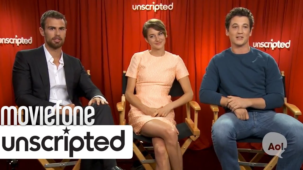 'Divergent' | Unscripted | Shailene Woodley, Miles Teller, Theo James
