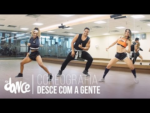 Desce com a gente - Harmonia do Samba - Coreografia |  FitDance - 4k