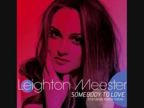 Leighton Meester feat. Robin Thicke 'Somebody to Love'