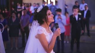 Surpriză muzicală pentru mire | ♥ Mireasa canta foarte frumos ♥ 2017 |Nunta Moldovenească|