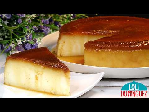 RECETA SIN HORNO DE FLAN DE LECHE CONDENSADA Y PAN. Un postre fácil y rápido de preparar - DULCES