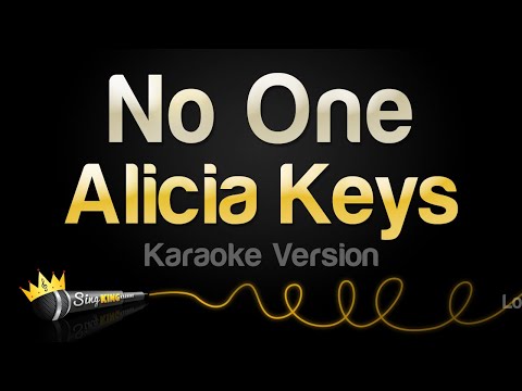 Alicia Keys - No One (Karaoke Version)