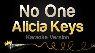 Alicia Keys - No One (Karaoke Version)