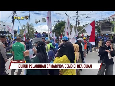 DEMO KOMURA TERKAIT PEKERJA BURUH PELABUHAN SAMARINDA
