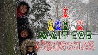 I CAN'T WAIT for CHRISTMAS Song Christmas Hip Hop Rap for Kids with Lyrics to Dance to  x TRNDSTTRS