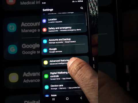 How to use one handed mode in Samsung galaxy phones #shorts #shortsfeed #Samsung