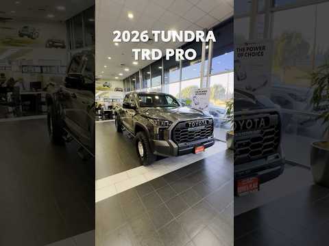 Performance Wheel Upgrade on a New 2026 Toyota Tundra TRD Pro CrewMax 4WD For Sale
