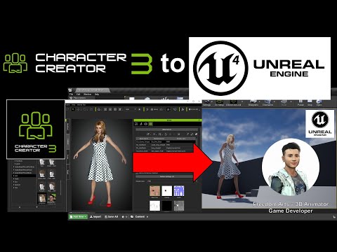 Character Creator 3 (CC3) to Unreal Engine 4