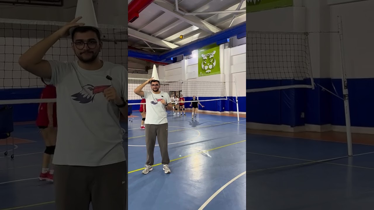 Hocayla Güven Testi 😂🏐🥳⚡ #volleyball #challenge #voleybol