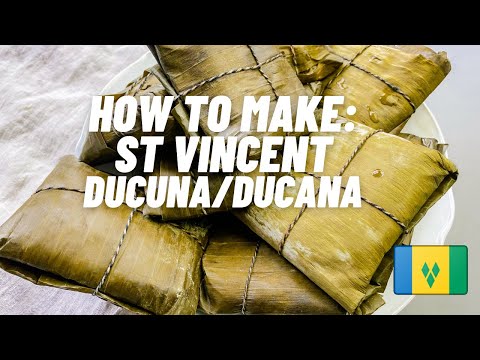 How to make Ducuna/Ducana //: St Vincent and Grenadines Style// CARIBBEAN VEGAN FOODIE