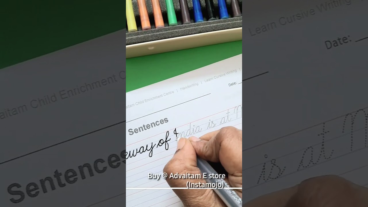 New cursive writing worksheets, abcd, instant download, handwriting practice #shorts #shortsfeed