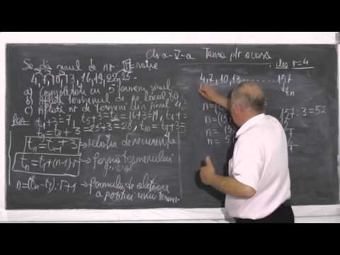 2/2 Lectia 596 - Descoperim impreuna siruri de numere sub diferite formule - Clasa 5