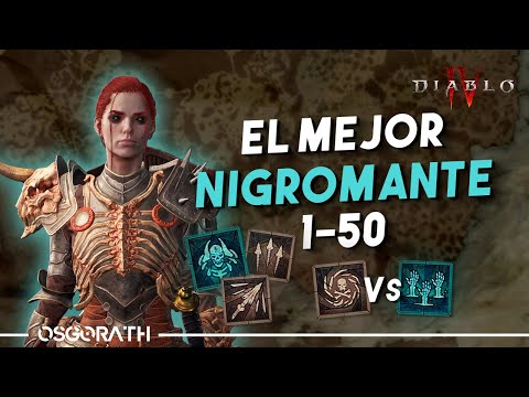 DIABLO 4 - LA MANERA MÁS EFICIENTE DE SUBIR TU NIGROMANTE