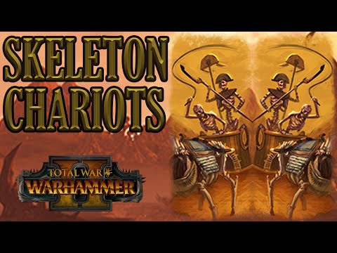 CORE UNIT: Skeleton Chariots - Tomb Kings vs High Elves // Total War: WARHAMMER II Online Battle
