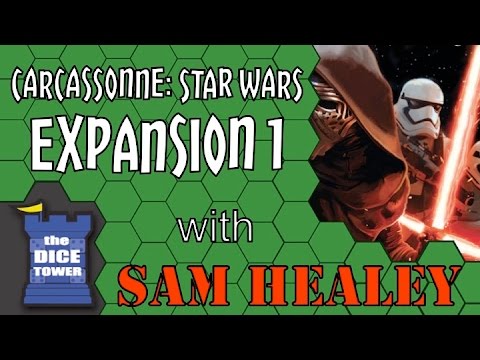 Carcassonne: Star Wars Expansion 1 Review - with Sam Healey