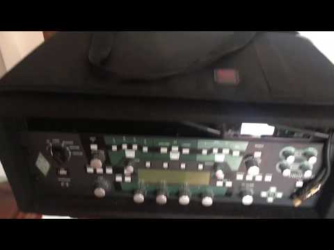 Odyssey Rack Case setup for Kemper