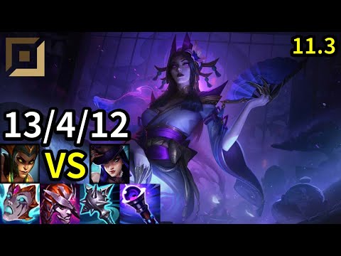 Cassiopeia Bot vs Caitlyn - EUW Grandmaster | Patch 11.3