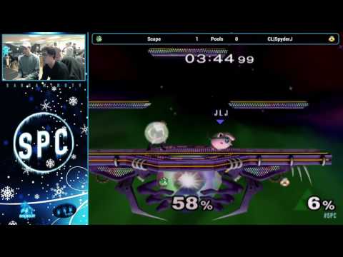 SPC36 Pools - Scape (Jigglypuff) vs CL|SpyderJ (Sheik)