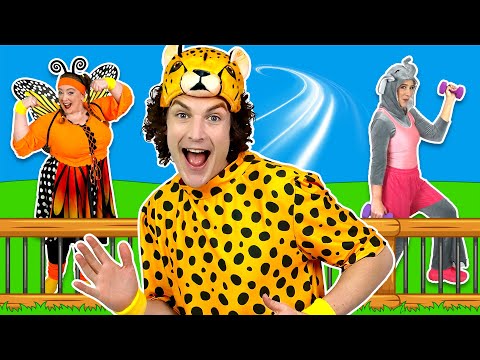 Animal Workout (Working Out at the Zoo🐾) - Kids Song