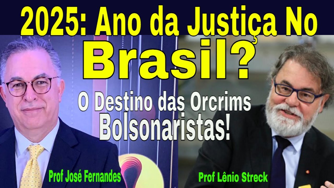 LIVE DO PORTAL DO JOSÉ COM O PROF LÊNIO STRECK! O QUE VEM POR AÍ EM 2025.