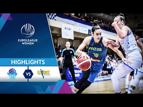 KSC Szekszard - ZVVZ USK Praha | Highlights | EuroLeague Women 2021/22