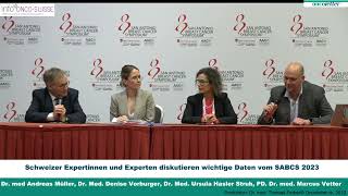 SABCS23: Schweizer Expertinnen und Experten diskutieren wichtige Daten vom SABCS 2023