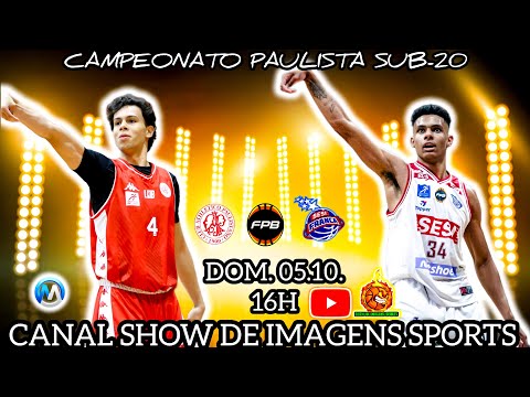 #AOVIVO - CAMPEONATO PAULISTA U20 PAULISTANO (81) X (80) SESI FRANCA - 05.10.25