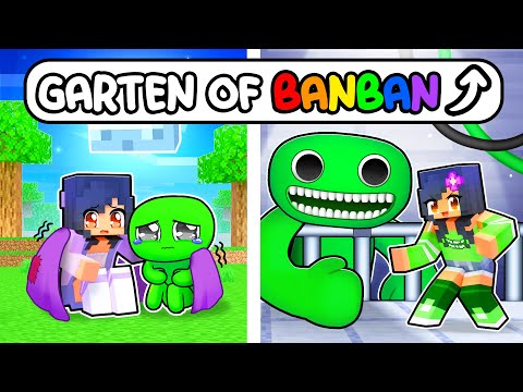 Growing up GARTEN OF BANBAN in Minecraft!