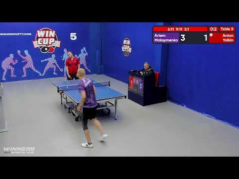 15:30 Максименко Артём 0-3 Ёлкин Антон  стол 5  ЮГ-4  07.07.22