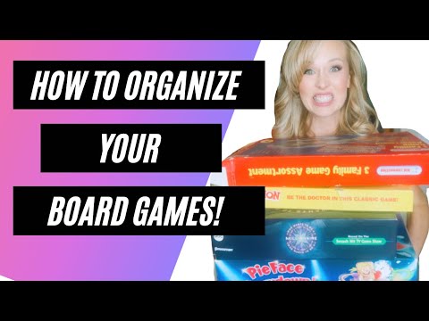 Fantastic Board Game Storage Idea