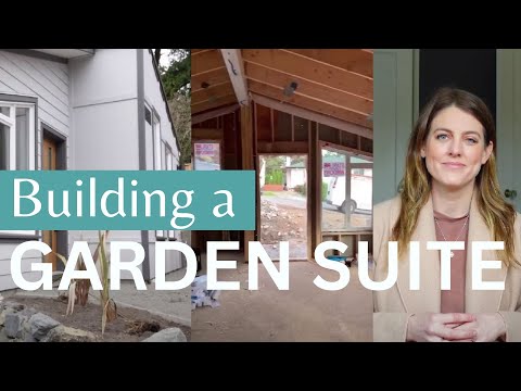 How to BUILD a garden suite - Process in Saanich, Victoria BC
