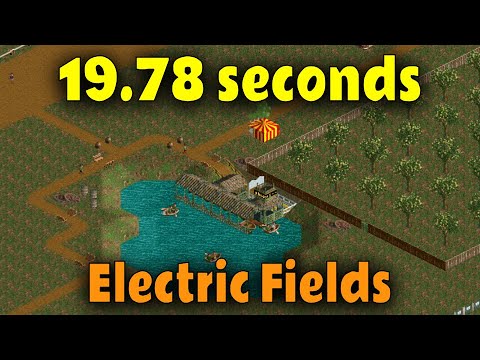 Beating Electric Fields in 19.78 seconds - OpenRCT2 speedrun