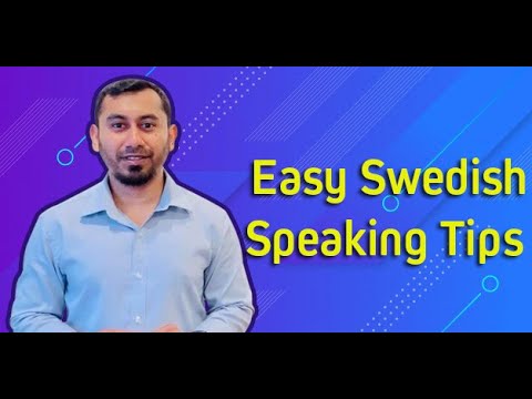 Easy Swedish Speaking Tips 2 I Mohammad Ali