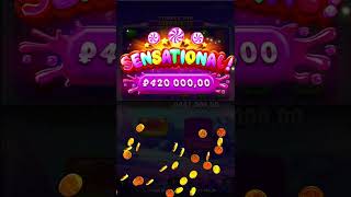 ЧУДЕСНЫЙ БОНУС В SWEET BONANZA SUPER SCATTER #bigwin #slot #заноснедели #slotmachine