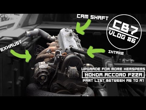 F22A Plug & Play Horsepower Gains //Part Upgrade - list [Honda Accord]
