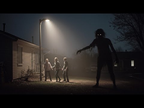 A terrifying creature of the shadows stalks a family, whose only defense is the lit candle.