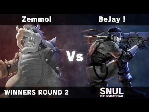 SNUL: The Invitational - WR2 | Zemmol (Bowser) Vs. BeJay ! (Snake)